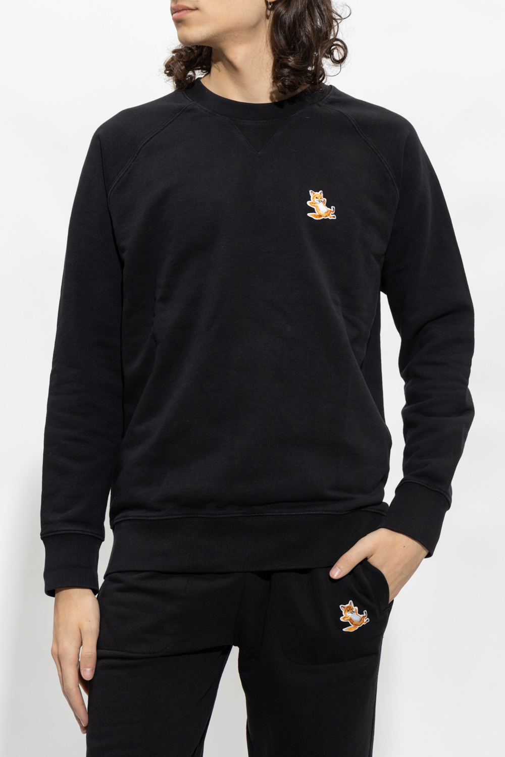 【関税&送料込】Maison Kitsune' Maison Kitsune Sweatshirt MAISON KITSUNE HANDWRITING COMFORT SWEATSHIRT | Maison Kitsuné